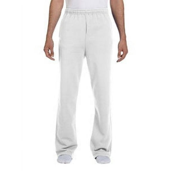 Jerzees Adult 8 oz. NuBlend® Open-Bottom Fleece Sweatpants 974MP