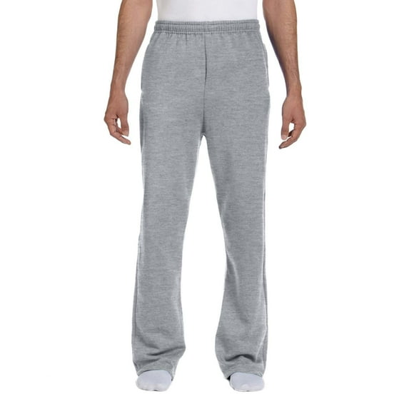 Jerzees Adult 8 oz. NuBlend Open-Bottom Fleece Sweatpants - 974MP
