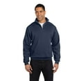 thumbnail image 1 of Jerzees Adult 8 oz. NuBlend Quarter-Zip Cadet Collar Sweatshirt - 995M, 1 of 4