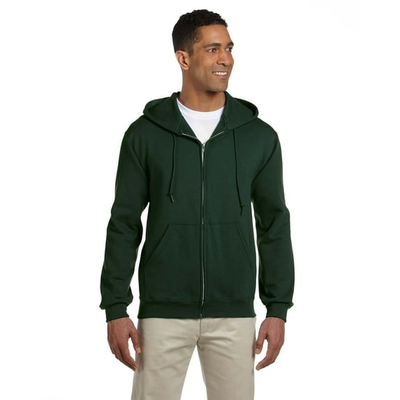 Jerzees Adult 9.5 oz., Super Sweats NuBlend Fleece Full-Zip Hood - 4999