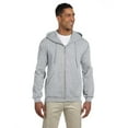 thumbnail image 1 of Jerzees Adult 9.5 oz., Super Sweats NuBlend Fleece Full-Zip Hood - 4999, 1 of 4
