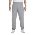 thumbnail image 1 of Jerzees Adult 9.5 oz. Super Sweats NuBlend Fleece Pocketed Sweatpants - 4850P, 1 of 4