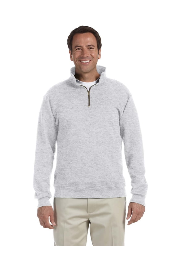 Adult 9.5 oz. Super Sweats NuBlend Fleece Quarter-Zip Pullover - 4528