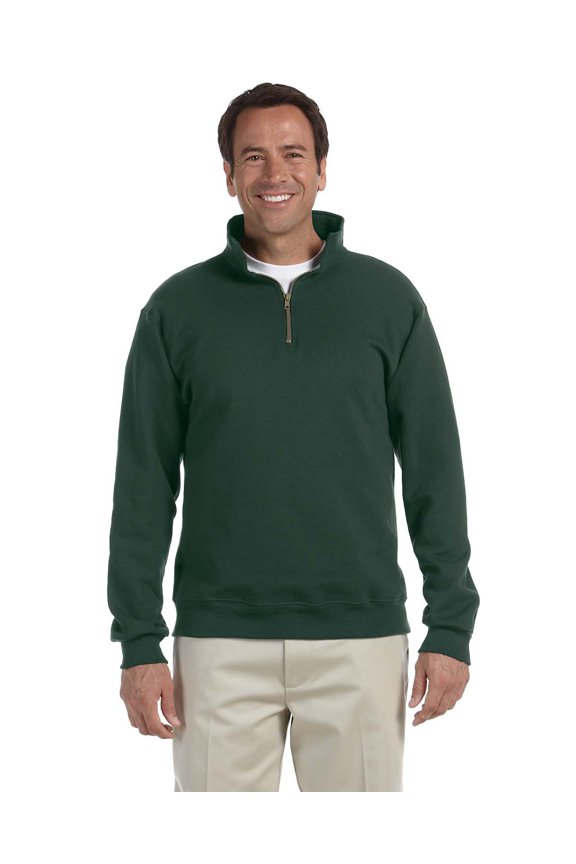 Adult 9.5 oz. Super Sweats NuBlend Fleece Quarter-Zip Pullover - 4528
