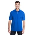 thumbnail image 1 of Jerzees Adult Casual Piqué Polo Shirt, ROYAL, M, 1 of 1