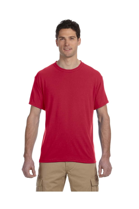 Adult DRI-POWER® SPORT Poly T-Shirt, Dark Reds, 3XL
