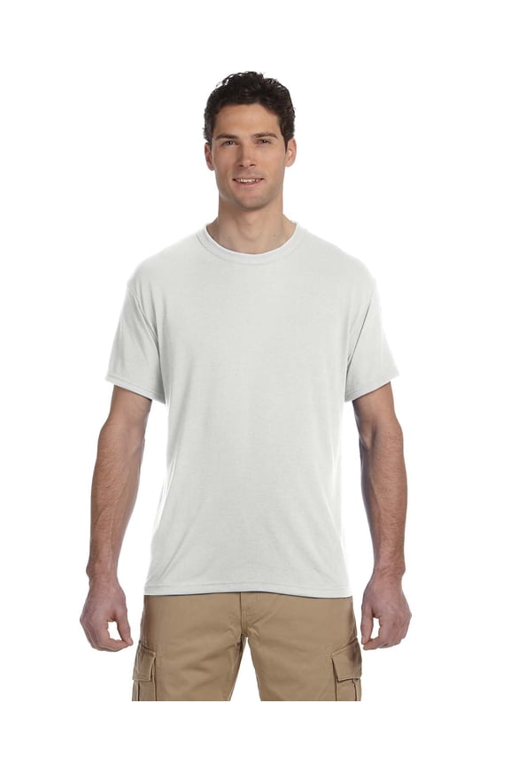Adult DRI-POWER® SPORT Poly T-Shirt, White, 3XL