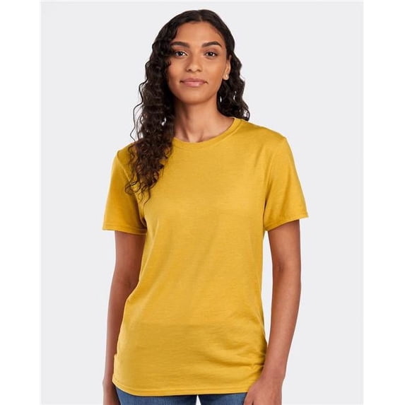 Jerzees B52035354 Premium Blend Ring-Spun T-Shirt, Raspberry Heather - Medium