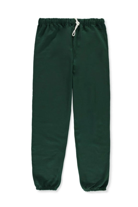 Basic Fleece Sweatpants (Adult Sizes S – XXL) Color: green Size: xl