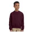 thumbnail image 1 of Jerzees Big Boy's NuBlend Seamless Ribbed Crewneck Sweatshirt, Style 562B, 1 of 1