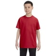thumbnail image 1 of Jerzees Big Boy's Rib Collar Tear Away Label T-Shirt, Style 29B, 1 of 1
