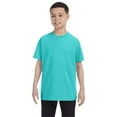 thumbnail image 1 of Jerzees Big Boy's Rib Collar Tear Away Label T-Shirt, 1 of 4
