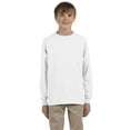 thumbnail image 1 of Jerzees Big Boy's Tear Away Label 1X1 Rib Cuffs T-Shirt, Style 29BL, 1 of 1