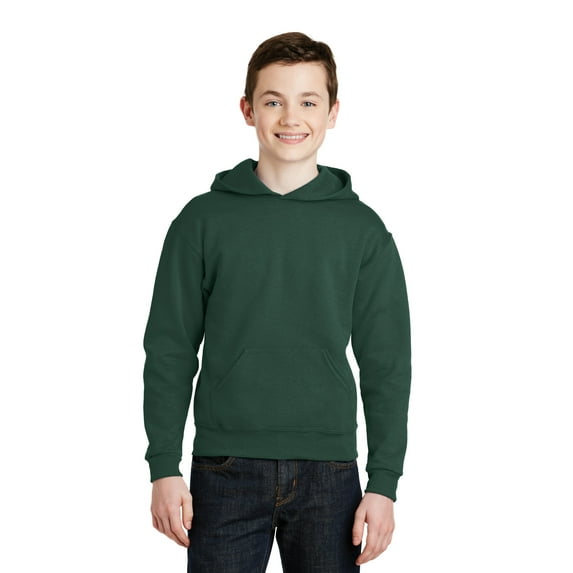 Jerzees Big Boys Drawcord Pullover Hooded Sweatshirt