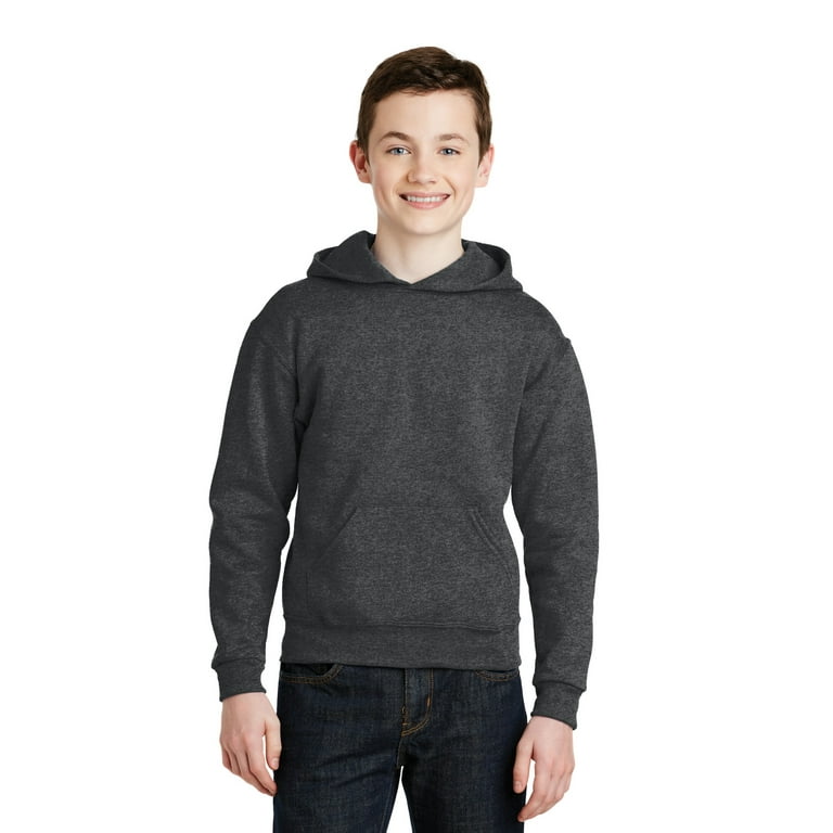 Jerzees Big Boys Drawcord Pullover Hooded Sweatshirt