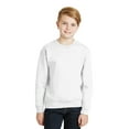 thumbnail image 1 of Jerzees Big Boys Nublend Seamless Ribbed Crewneck Sweatshirt, 1 of 1