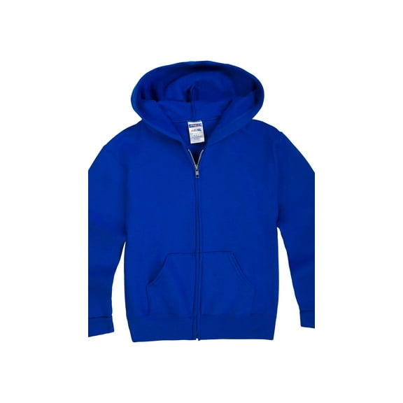 Jerzees Boys Fleece Full-Zip Hooded Sweatshirt