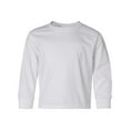 thumbnail image 1 of Jerzees Boys Heavyweight Blend Long-Sleeve T-Shirt(29BL)-White-L, 1 of 4