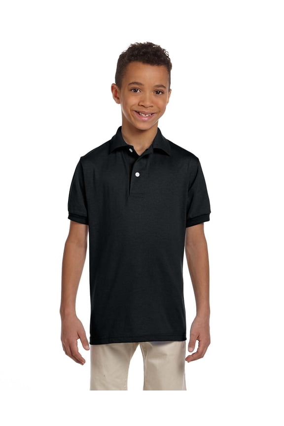 Boys School Uniform SpotShield Jersey Polo (Little Boys & Big Boys)