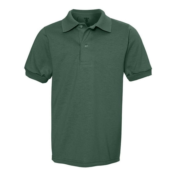 Jerzees Boys School Uniform SpotShield Jersey Polo (Little Boys & Big Boys)