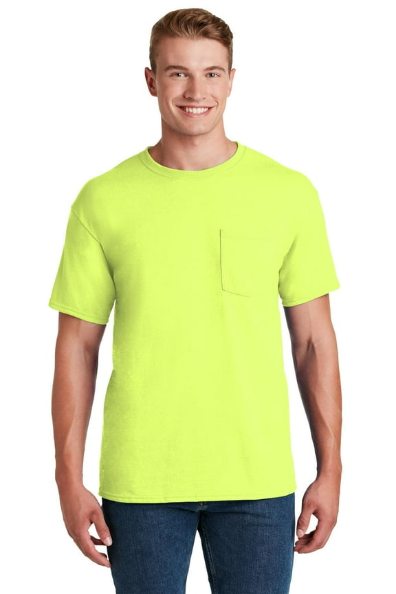 ® - Dri-Power 50/50 Cotton/Poly Pocket T-Shirt | 5.4-ounce, 50/50 cotton/poly