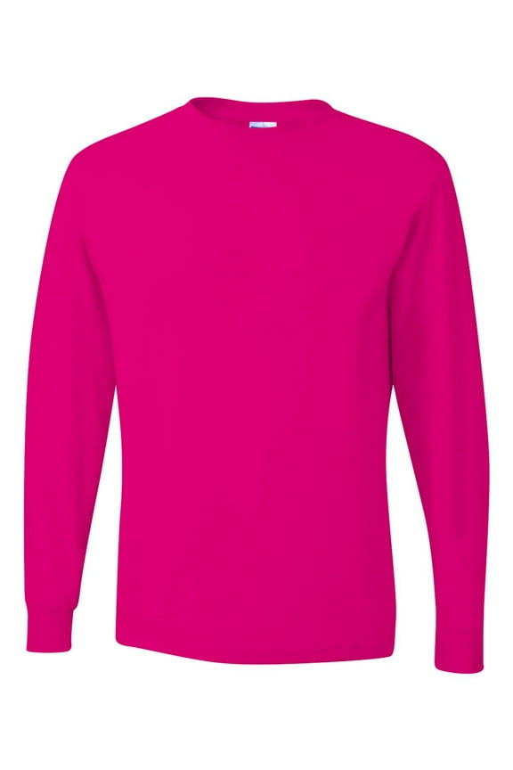 Dri-Power Long Sleeve T-Shirt for Men Size up to 3XL