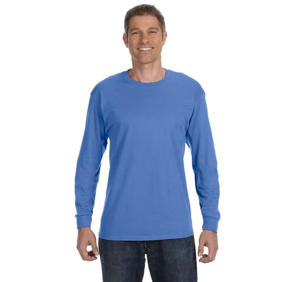 Jerzees Dri-Power Long Sleeve T-Shirt for Men Size up to 3XL