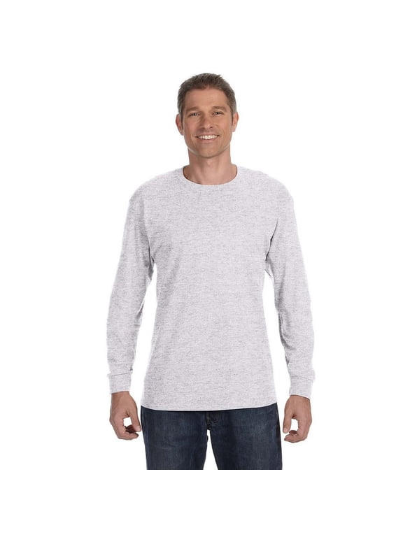 Men's Long Sleeve Cotton Poly T-Shirt 29L