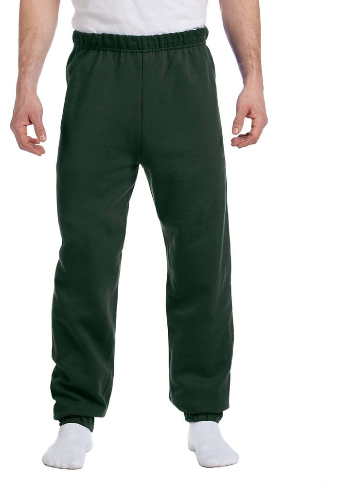 JERZEES Mens Sweatpants in Mens Pants | Green - Walmart.com