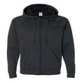 thumbnail image 1 of Jerzees Hood Sweatshirt PF93MR Unisex Adult 6 oz. Sport Tech Fleece Full-Zip Hood, 1 of 2