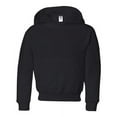 thumbnail image 1 of Jerzees Hooded Pullover Sweatshirt (996Y) Black, XL, 1 of 4