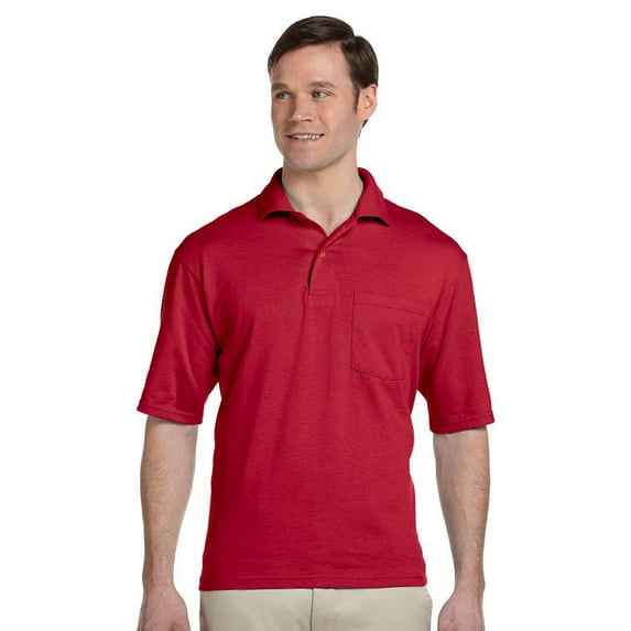 Jerzees Jz 436Mpr Spot Shld Shrt W/Pkt