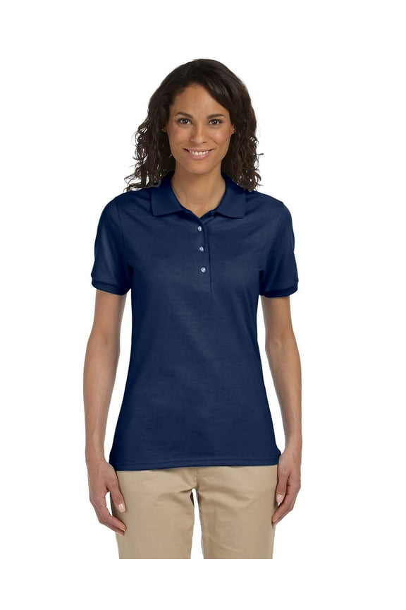 - SpotShield 50/50 Polo - 437MSR, J NAVY, M, Pack 2, Womens Polo Shirts