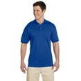 thumbnail image 1 of JERZEES J100 ADULT 6.1 OZ. HEAVYWEIGHT COTTON JERSEY POLO, L, Royal, 1 of 2