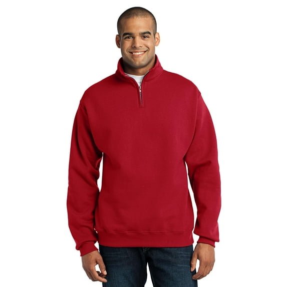 Jerzees Men's 1/4-Zip Cadet Collar Sweatshirt - 995M