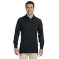 thumbnail image 1 of Jerzees Men's 5.6 oz., SpotShield Long-Sleeve Jersey Polo - 437ML, 1 of 2