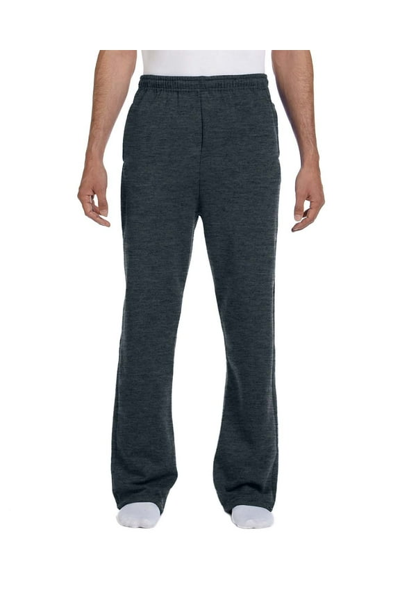 Men's 8 oz. NuBlend Open-Bottom Fleece Sweatpants - 974MP
