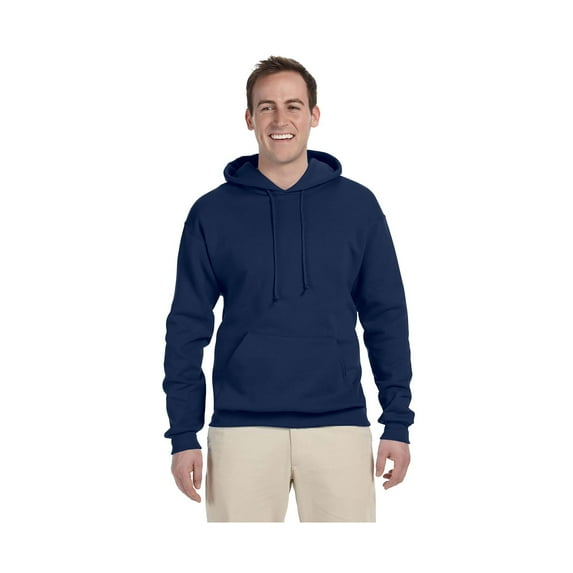 Jerzees Men's Drawstring Pouch Pocket Hooded Sweatshirt, Style 996M