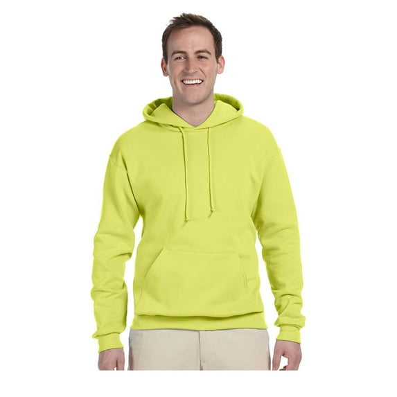 Jerzees Men's Drawstring Pouch Pocket Hooded Sweatshirt, Style 996M
