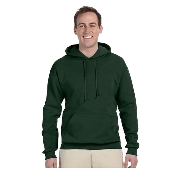 Jerzees Men's Drawstring Pouch Pocket Hooded Sweatshirt, Style 996M