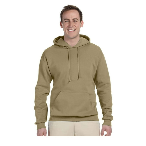 Jerzees Men's Drawstring Pouch Pocket Hooded Sweatshirt, Style 996M