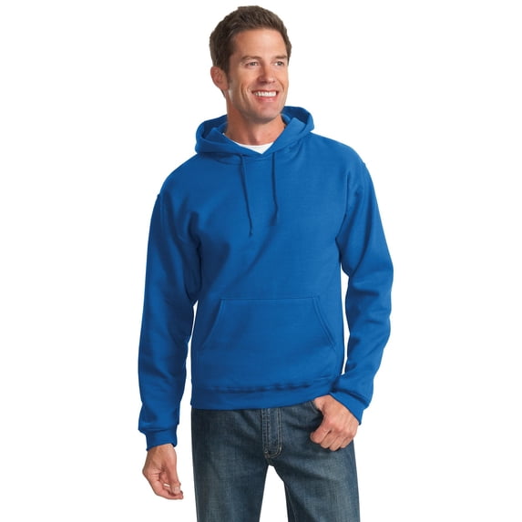 Jerzees Mens NuBlend Pullover Hooded Sweatshirt
