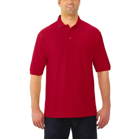 Jerzees Men's Easy Care Short Sleeve Polo