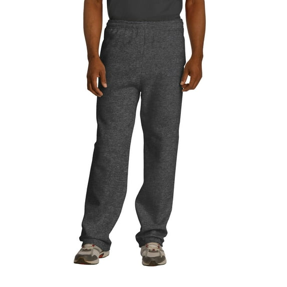 Jerzees Men's Elastic Waist Open Bottom Pocket Sweatpant