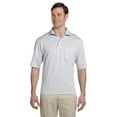 thumbnail image 1 of Jerzees Men's Five Point Left Chest Pocket Polo Shirt, Style 436MP, 1 of 1