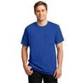 thumbnail image 1 of Jerzees Men's Five Point Left Chest Pocket T-Shirt, 1 of 1