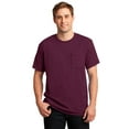 thumbnail image 1 of Jerzees Men's Five Point Left Chest Pocket T-Shirt, 1 of 1