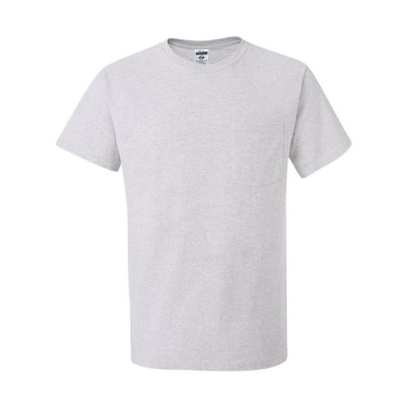 Jerzees Men's Five Point Left Chest Pocket T-Shirt