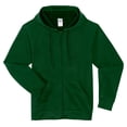 thumbnail image 1 of Jerzees Men's Fleece Hoodie - PF93MR - Small - Forest Green, 1 of 2