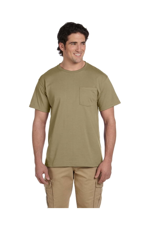 Men's Heavyweight Left Chest Pocket T-Shirt, Style 29P